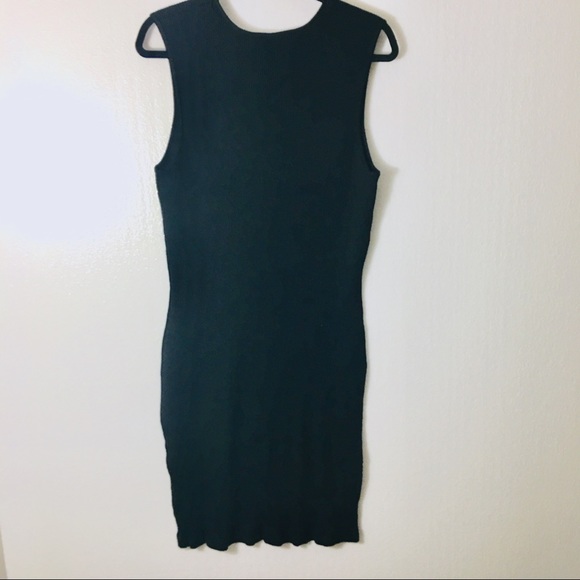 Plus Size Derek Heart Body Con Zip Sweater Dress - Picture 5 of 8